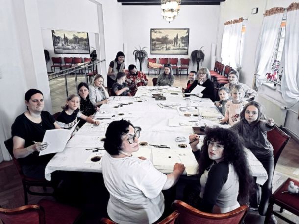 "Transformacja, edukacja, sztuka" - fotorelacja z poranków ze sztuką, fot. Fundacja Harmonicznego Chaosu